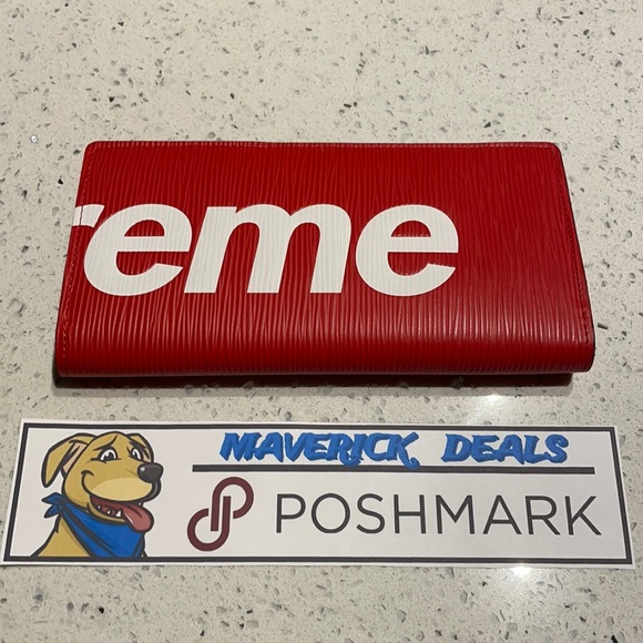 Louis Vuitton x Supreme Brazza Wallet - Picture 4 of 5